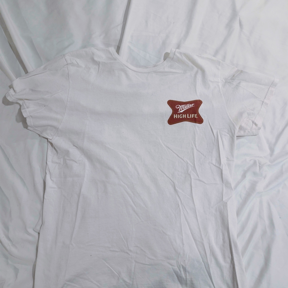 Miller High Life White T-Shirt